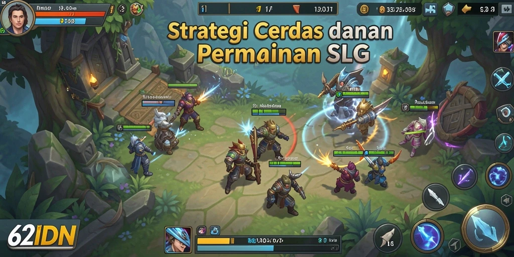 Tampilan menarik dalam permainan SLG 62IDN yang mendebarkan.