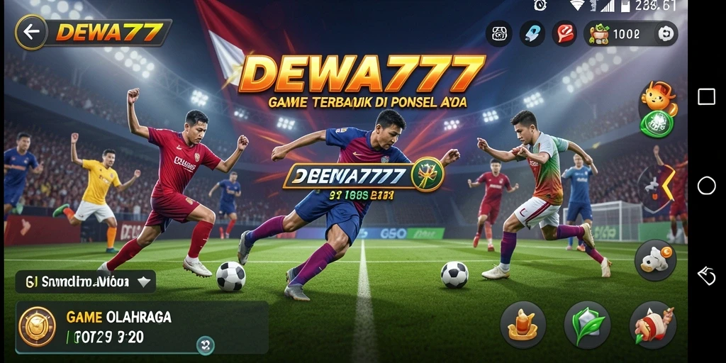 Tampilan gameplay yang menegangkan dalam DEWA777.