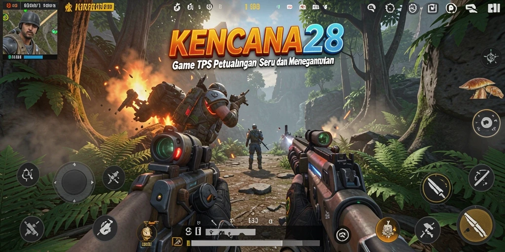 Gameplay seru KENCANA28 dengan pertempuran taktis yang mendebarkan.